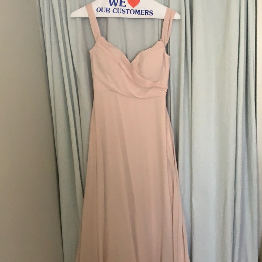 Birdy grey blush size small Spence convertible bridesmaid dress